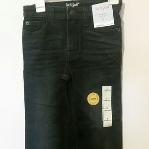 Cat & Jack Straight Leg Girls 6 Dark Blue.